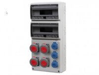 IP65 Stromverteiler 32M Wandverteiler verdrahtet...