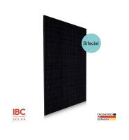 415W IBC Solar BiFazial Solarmodule IBC MonoSol 415 ES10-HC-N BF TOPcon Solarpanel Glas/Glas Normaler Steuersatz