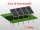 5- Solarmodule 1- Reihe Photovoltaik PV Freiland Unterkonstruktion Montagesystem Freilandanlage