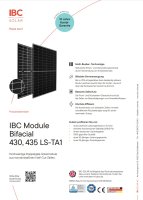 430W BiFazial Solarmodule 430W IBC 430 LS-TA1  Solarpanel...