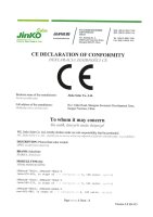 1x 0% 585W Jinko Solarmodul JKM585N-72HL4-V Rahmen Silber PV Photovoltaik JK03M ( SFR)