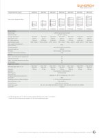 Sungrow SBH10-SBH40 kWh 10kWh-40kWh Batteriespeicher System Photovoltaikanlage 19% Sungrow SBH200
