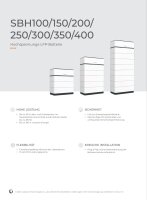 Sungrow SBH10-SBH40 kWh 10kWh-40kWh Batteriespeicher System Photovoltaikanlage 19% Sungrow SBH250