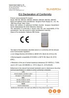 Sungrow SBH10-SBH40 kWh 10kWh-40kWh Batteriespeicher System Photovoltaikanlage 19% Sungrow SBH250