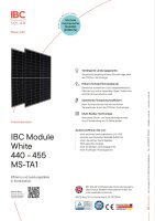 450W Solarmodul IBC Module White 450 MS-TA1 TOPcon...