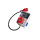 32A/230V MID geeicht - Mobiler Digital Stromzähler Zwischenstecker Box 1m 400V / 32A  CEE-Stecker Und Kupplung 1x230V