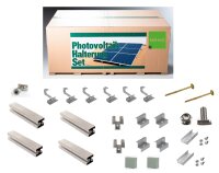 PV Photovoltaik Halterung Set für 2 Module...