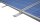 PV Photovoltaik Halterung Set für 4 Module Rahmen 30mm Flachdach Befestigung Aufstellungswinkel 15°