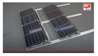1 Solarmodul Komplett-Set aerodynamisches...
