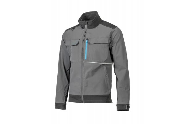 HÖGERT TAUBER Schutzjacke 4-way stretch dunkelgrau L