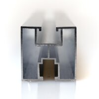 3,6m (2x1,8m) ALU Solarprofil Montageprofil 40x40 Solar...