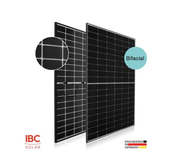 450W BiFazial Solarmodule Schwarz 450W IBC 450 LS-TA2  Solarpanel Glas/Glas