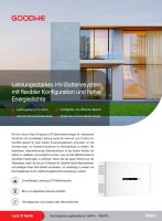 Speichersystem Goodwe Lynx Home D 3x5 kWh Solar Batteriespeicher 15 kWh Bodenmontage