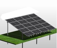 5x4 Photovoltaik PV Freiland Unterkonstruktion...