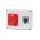 Stromverteiler Verteilerkasten R-190 – Steckdose 16A/32A 5-polig + Hauptschalter links/rechts 0/1 (16A / 25A) IP44 ABS