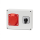 Stromverteiler Verteilerkasten R-190 – Steckdose 16A/32A 5-polig + Hauptschalter links/rechts 0/1 (16A / 25A) IP44 ABS