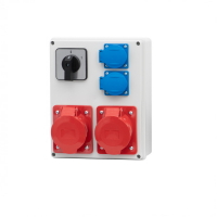 Stromverteiler Verteilerkasten R-240 – Steckdose...