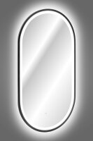 MONTIERT DESIGN Badmöbel Set NORDIC EICHE CREMONA 60 mit Waschbecken LED Softose