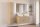 DESIGN Badmöbel Set NORDIC EICHE CREMONA 120 mit 2 Waschbecken LED Softose