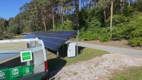 Energiespeicher-Schrank 1400x1000x400 Thermoisoliert Beheizt Belüftet Thermostatische Steuerung Pulverbeschichtet Schranksockel IP55 Batteriespeicher-Schrank Batterieschrank Photovoltaik