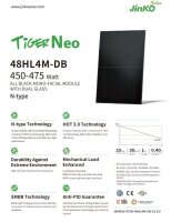 Solarmodul Jinko JKM460N-48HL4M-DB Doppelglas Black EVO2A...