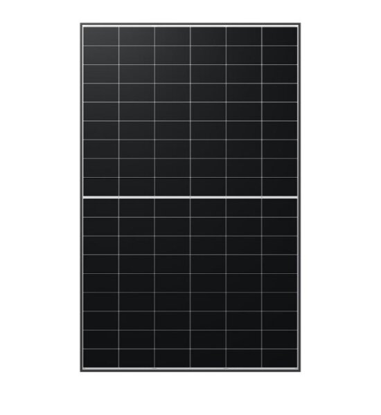 Solarmodul Longi LR7-54HVD-480M Doppelglas bifazial Hi-MO X10 Rahmen schwarz