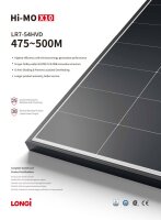 Solarmodul Longi LR7-54HVD-480M Doppelglas bifazial Hi-MO...