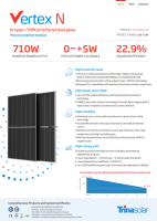 710W Solarmodul Trina TSM-710NEG21C.20 Bifazial,...