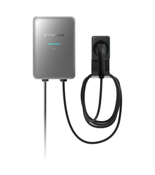 WALLBOX Enphase IQ EV Charger2 (IQ-EVSE-EU-3032-0105-1300) 22kW T2 7,5m Kabel RFID WLAN LAN RS485 CAN BT