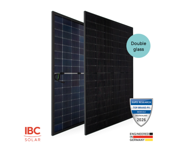 IBC Module Transparent 465 LS-TZ1 Bifazial, Glas/Glas, Transparent PV Solarmodul